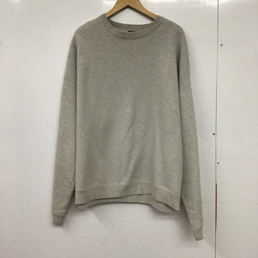 フリークスストア FREAK S STORE トレーナー 長袖 長袖トレーナー スウェット クルーネック プルオーバー L 無地 灰 / グレー / gray メンズ USED 古着 中古 10158942