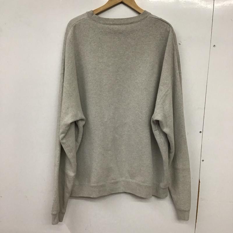 フリークスストア FREAK S STORE トレーナー 長袖 長袖トレーナー スウェット クルーネック プルオーバー L 無地 灰 / グレー / gray メンズ USED 古着 中古 10158942