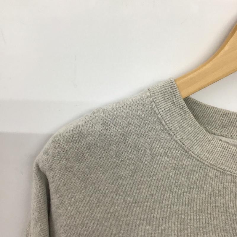 フリークスストア FREAK S STORE トレーナー 長袖 長袖トレーナー スウェット クルーネック プルオーバー L 無地 灰 / グレー / gray メンズ USED 古着 中古 10158942