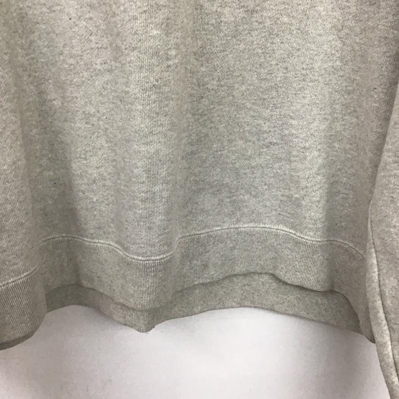 フリークスストア FREAK S STORE トレーナー 長袖 長袖トレーナー スウェット クルーネック プルオーバー L 無地 灰 / グレー / gray メンズ USED 古着 中古 10158942