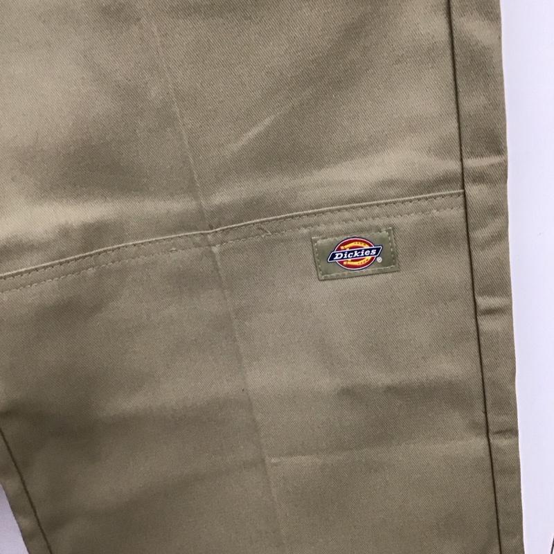 ディッキーズ Dickies パンツ ワークパンツ、ペインターパンツ ワークパンツ ワイドパンツ カジュアルパンツ 30インチ ロゴ、文字 ベージュ / ベージュ / beige メンズ USED 古着 中古 10158944