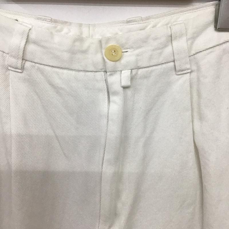 ドリスヴァンノッテン DRIES VAN NOTEN パンツ ワークパンツ、ペインターパンツ ワークパンツ ワイドパンツ カジュアルパンツ ストレッチパンツ 48 無地 白 / ホワイト / white メンズ USED 古着 中古 10158946
