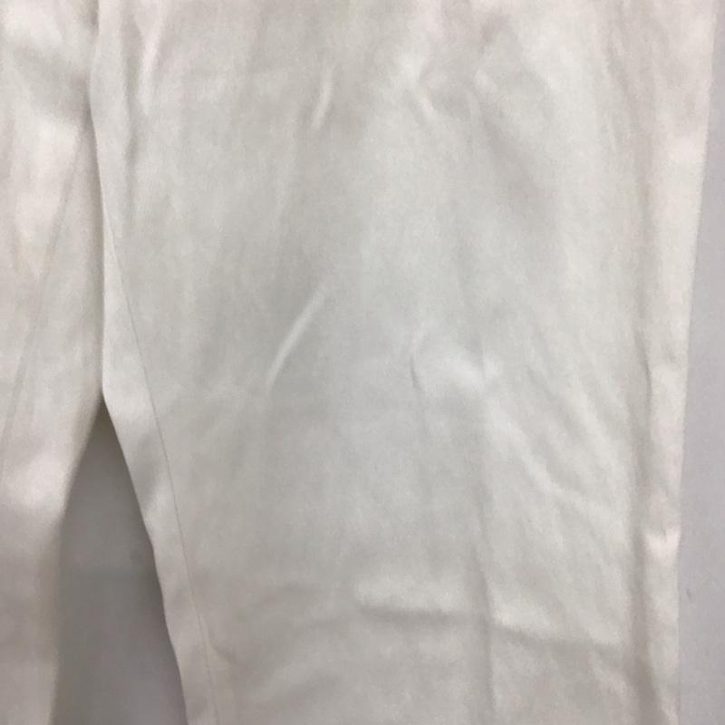 ドリスヴァンノッテン DRIES VAN NOTEN パンツ ワークパンツ、ペインターパンツ ワークパンツ ワイドパンツ カジュアルパンツ ストレッチパンツ 48 無地 白 / ホワイト / white メンズ USED 古着 中古 10158946