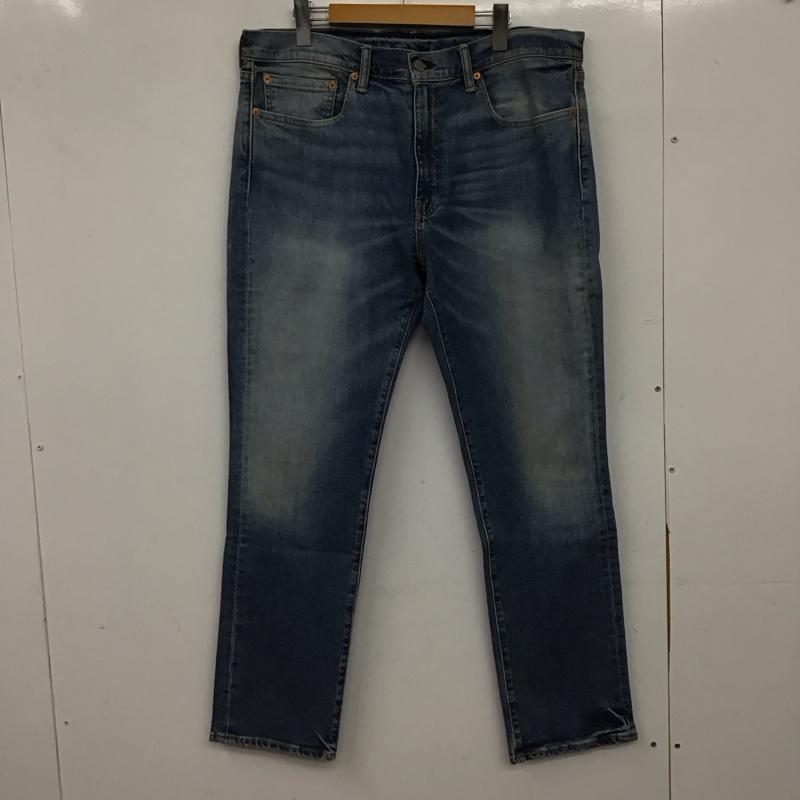 リーバイストラウスアンドコー Levi Strauss & co. パンツ デニム、ジーンズ デニムパンツ スリムパンツ カジュアルパンツ ストレッチパンツ 36インチ 無地 インディゴ / インディゴ / Indigo メンズ USED 古着 中古 10158947