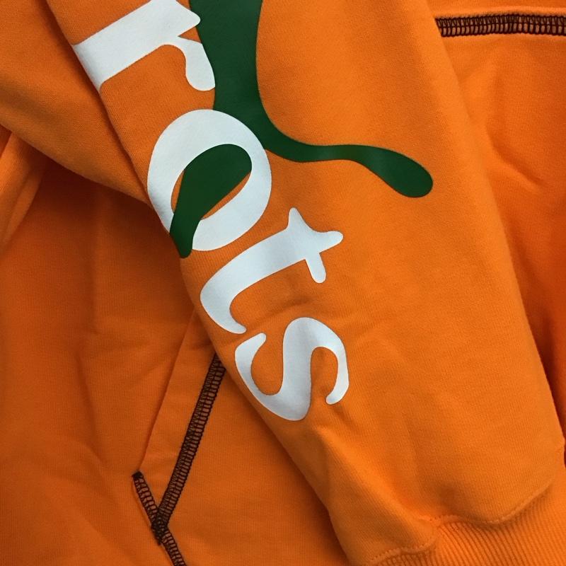 プーマ PUMA パーカー 長袖 長袖パーカー プルオーバーパーカー スウェット M 無地 橙 / オレンジ / orange メンズ USED 古着 中古 10158950