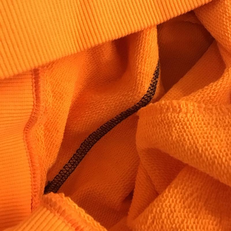 プーマ PUMA パーカー 長袖 長袖パーカー プルオーバーパーカー スウェット M 無地 橙 / オレンジ / orange メンズ USED 古着 中古 10158950