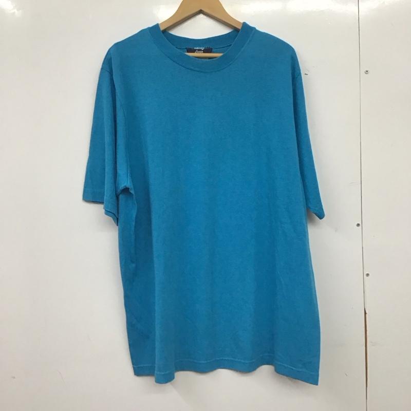 レノックススクエア Lenox Square Tシャツ 半袖 半袖カットソー プリントTシャツ クルーネックカットソー 無地 青 / ブルー / blue メンズ USED 古着 中古 10158951