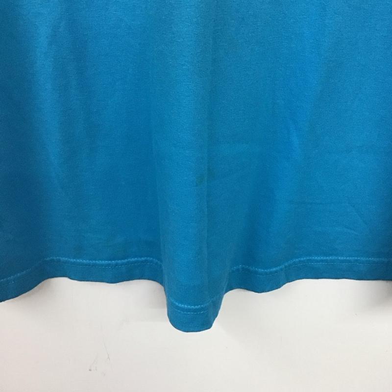 レノックススクエア Lenox Square Tシャツ 半袖 半袖カットソー プリントTシャツ クルーネックカットソー 無地 青 / ブルー / blue メンズ USED 古着 中古 10158951