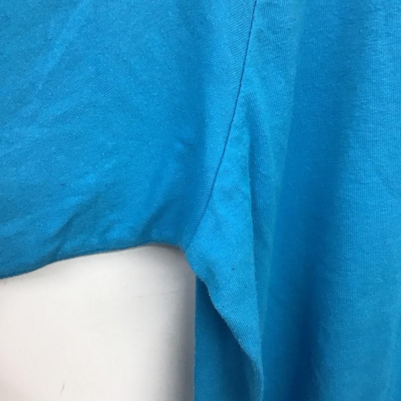 レノックススクエア Lenox Square Tシャツ 半袖 半袖カットソー プリントTシャツ クルーネックカットソー 無地 青 / ブルー / blue メンズ USED 古着 中古 10158951