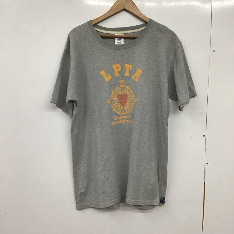 ジービーエル GBL Tシャツ 半袖 半袖カットソー プリントTシャツ クルーネックカットソー XXL プリント 灰 / グレー / gray メンズ USED 古着 中古 10158952