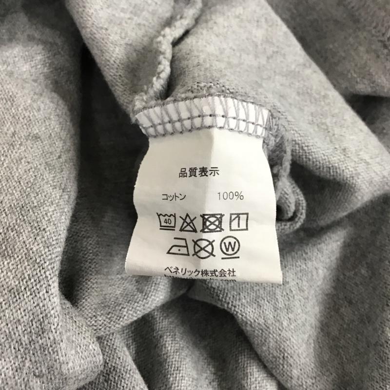 ジービーエル GBL Tシャツ 半袖 半袖カットソー プリントTシャツ クルーネックカットソー XXL プリント 灰 / グレー / gray メンズ USED 古着 中古 10158952