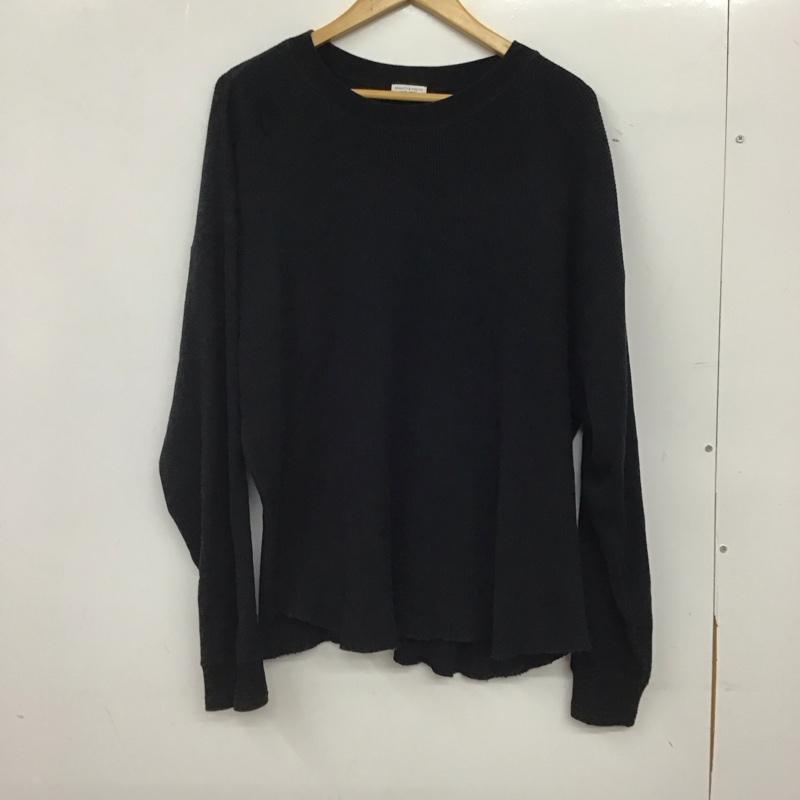 ビューティアンドユースユナイテッドアローズ BEAUTY&YOUTH UNITED ARROWS カットソー 長袖 長袖カットソー 無地カットソー クルーネック L 無地 ダークグレー / ダークグレー / メンズ USED 古着 中古 10158960