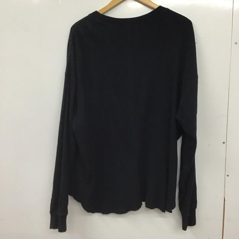 ビューティアンドユースユナイテッドアローズ BEAUTY&YOUTH UNITED ARROWS カットソー 長袖 長袖カットソー 無地カットソー クルーネック L 無地 ダークグレー / ダークグレー / メンズ USED 古着 中古 10158960