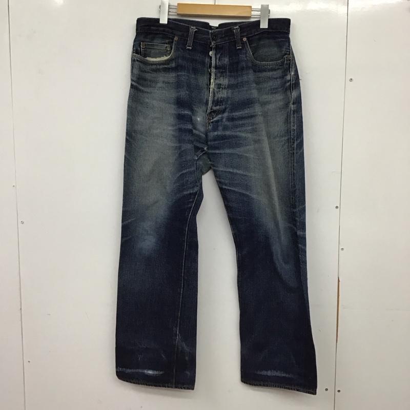 ドゥニーム Denime パンツ デニム、ジーンズ デニムパンツ ワイドパンツ カジュアルパンツ 無地 インディゴ / インディゴ / Indigo メンズ USED 古着 中古 10158964