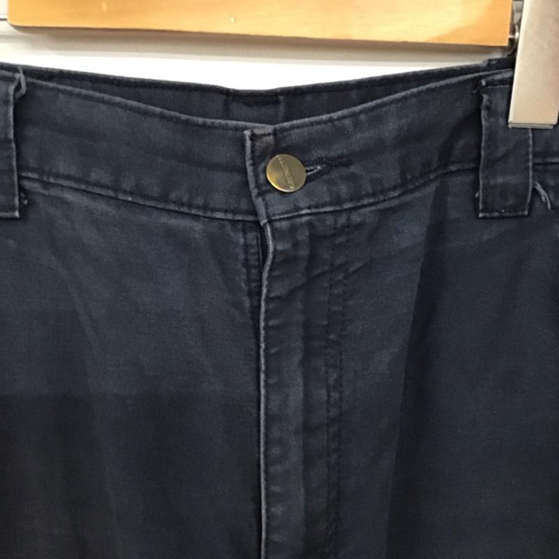 カーハート Carhartt パンツ ワークパンツ、ペインターパンツ 34 ロゴ、文字 紺 / ネイビー / navy メンズ USED 古着 中古 10158965