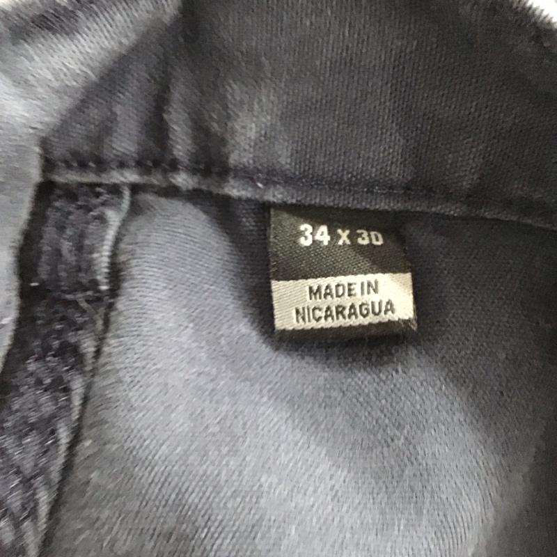 カーハート Carhartt パンツ ワークパンツ、ペインターパンツ 34 ロゴ、文字 紺 / ネイビー / navy メンズ USED 古着 中古 10158965