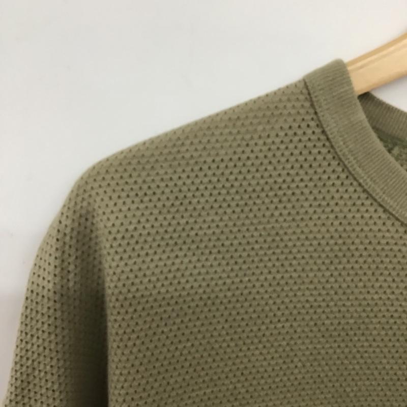 マーカウェア markaware Tシャツ 半袖 半袖カットソー 無地Tシャツ クルーネックカットソー 2  カーキ / カーキ / khaki メンズ USED 古着 中古 10158966