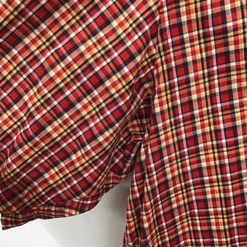 エディーバウアー Eddie Bauer シャツ、ブラウス 半袖 半袖シャツ チェックシャツ カラーシャツ XL チェック マルチカラー / マルチカラー / multicolor メンズ USED 古着 中古 10158967