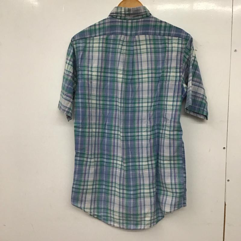 モノグラム MONOGRAM シャツ、ブラウス 半袖 半袖シャツ チェックシャツ カラーシャツ S チェック マルチカラー / マルチカラー / multicolor メンズ USED 古着 中古 10158968