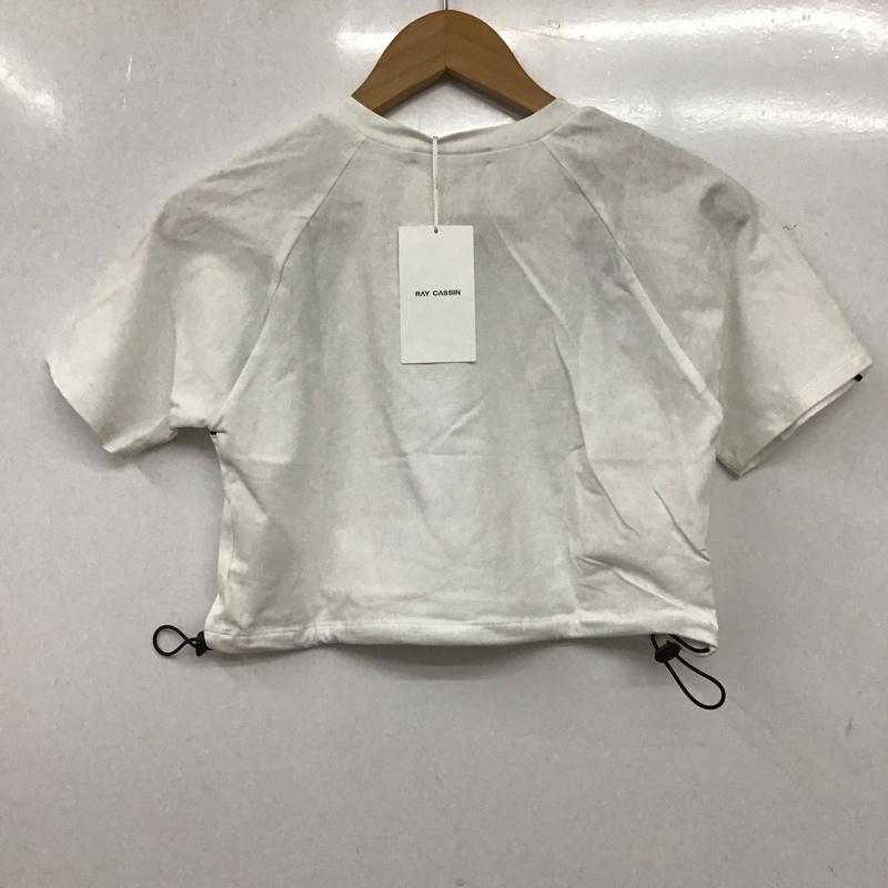 レイカズン Ray Cassin Tシャツ 半袖 タグ付き FREE 無地 白 / ホワイト / white レディース USED 古着 中古 10158969