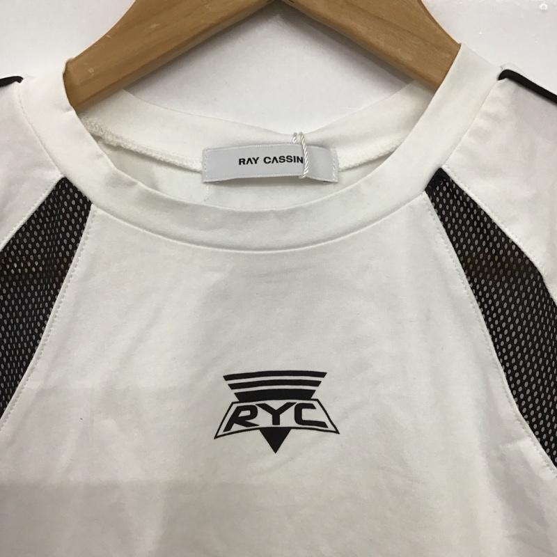 レイカズン Ray Cassin Tシャツ 半袖 タグ付き FREE 無地 白 / ホワイト / white レディース USED 古着 中古 10158969