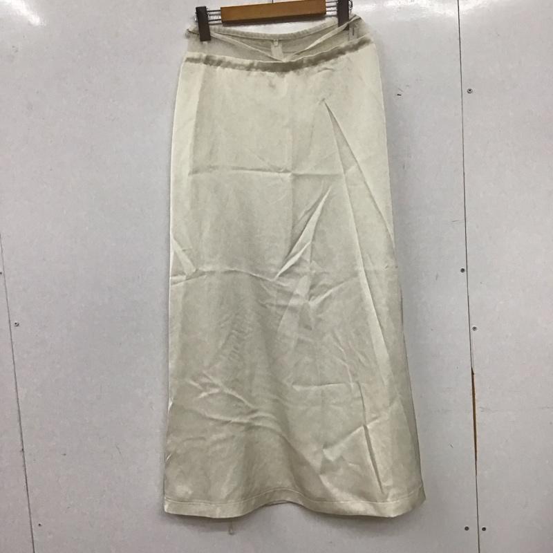 レイカズン Ray Cassin スカート ロングスカート FREE 無地 白 / ホワイト / white レディース USED 古着 中古 10158971