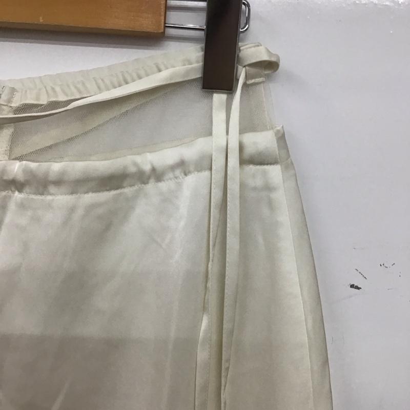 レイカズン Ray Cassin スカート ロングスカート FREE 無地 白 / ホワイト / white レディース USED 古着 中古 10158971