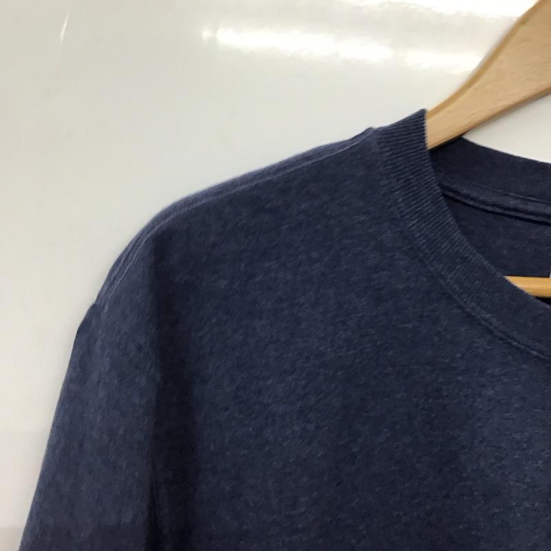 カーハート Carhartt Tシャツ 半袖 半袖カットソー プリントTシャツ クルーネックカットソー S ロゴ、文字 青 / ブルー / blue メンズ USED 古着 中古 10158972