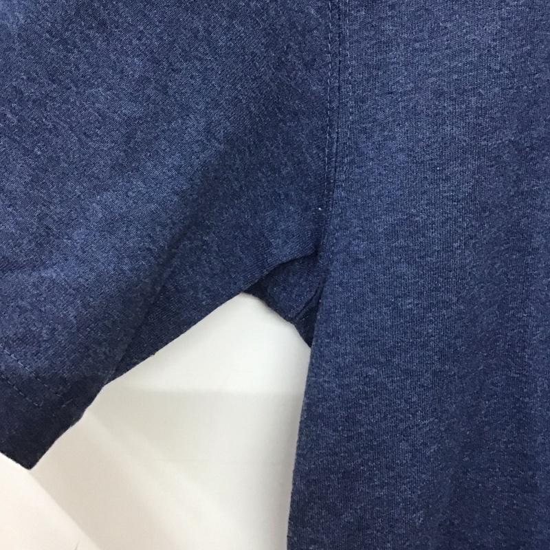 カーハート Carhartt Tシャツ 半袖 半袖カットソー プリントTシャツ クルーネックカットソー S ロゴ、文字 青 / ブルー / blue メンズ USED 古着 中古 10158972