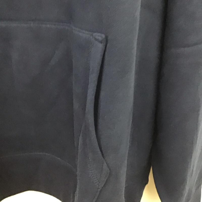 ギャップ GAP パーカー 長袖 長袖パーカー プルオーバーパーカー スウェット XL 無地 紺 / ネイビー / navy メンズ USED 古着 中古 10158980