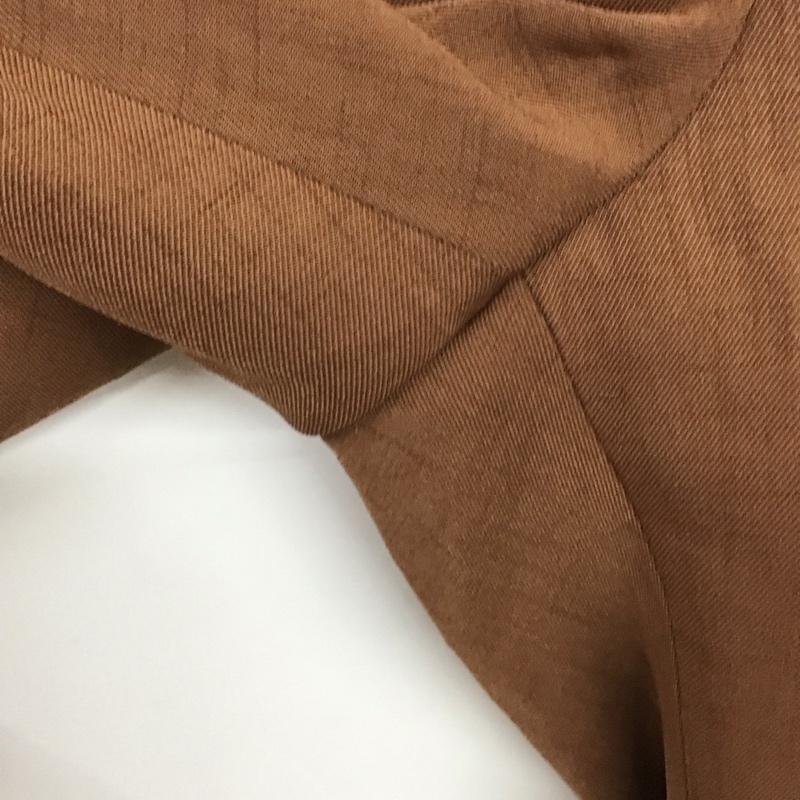 リエンダ rienda パンツ スラックス 110CS131-1940 センタープレスJ/WクロップドPT XS 無地 茶 / ブラウン / brown レディース USED 古着 中古 10158981