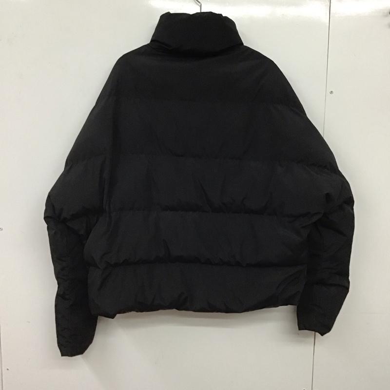 ザラメン ZARA MAN ジャケット、上着 ジャンパー、ブルゾン ジップアップジャケット ナイロンジャケット アウター ダウンジャケット M 無地 黒 / ブラック / black メンズ USED 古着 中古 10158982