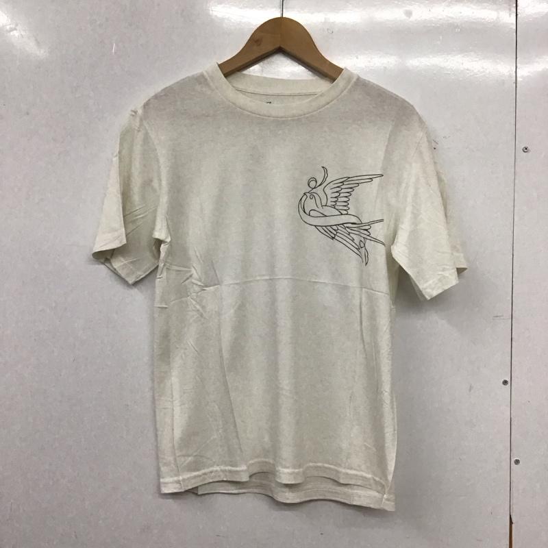 ナンバーナイン NUMBER (N)INE Tシャツ 半袖 半袖カットソー プリントTシャツ クルーネックカットソー S プリント 白 / ホワイト / white メンズ USED 古着 中古 10158985