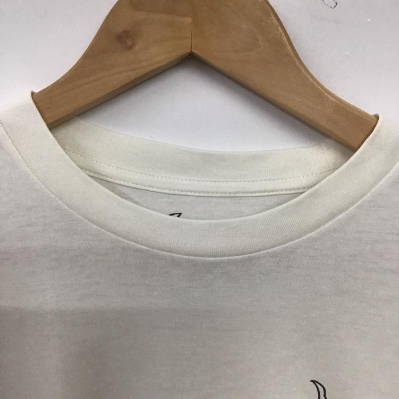 ナンバーナイン NUMBER (N)INE Tシャツ 半袖 半袖カットソー プリントTシャツ クルーネックカットソー S プリント 白 / ホワイト / white メンズ USED 古着 中古 10158985