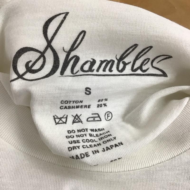 ナンバーナイン NUMBER (N)INE Tシャツ 半袖 半袖カットソー プリントTシャツ クルーネックカットソー S プリント 白 / ホワイト / white メンズ USED 古着 中古 10158985