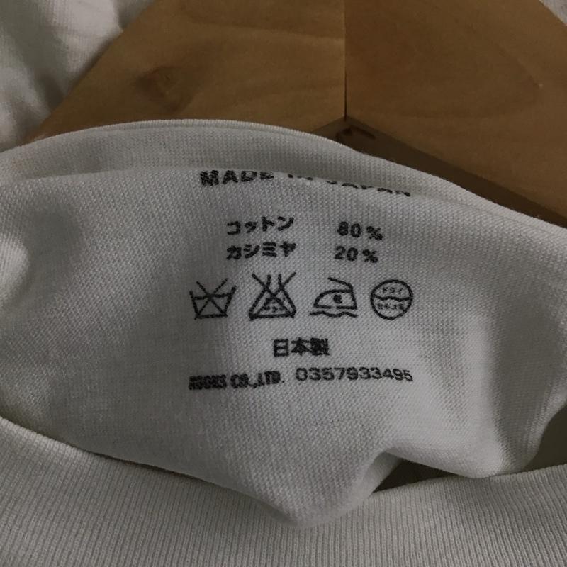 ナンバーナイン NUMBER (N)INE Tシャツ 半袖 半袖カットソー プリントTシャツ クルーネックカットソー S プリント 白 / ホワイト / white メンズ USED 古着 中古 10158985