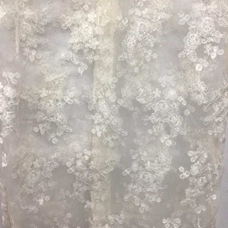 チコ CHICO スカート ロングスカート CHZ1041101A0004 シアーフラワータイトロングSK FREE 刺繍 白 / ホワイト / white レディース USED 古着 中古 10158986