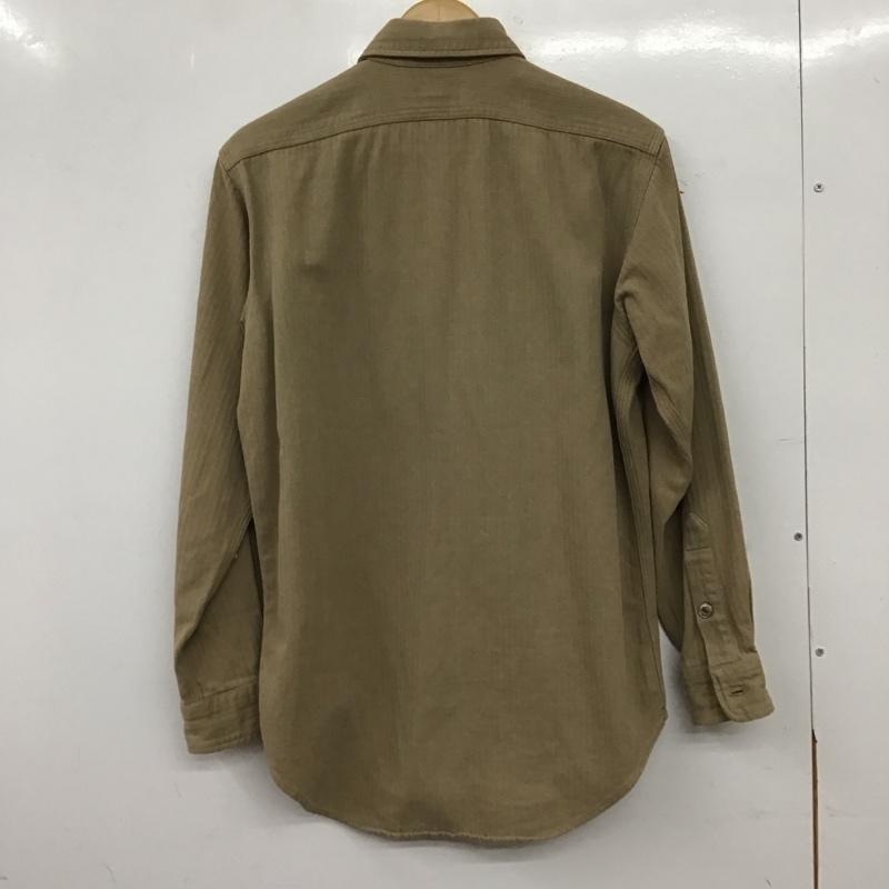 ポロラルフローレン POLO RALPH LAUREN シャツ、ブラウス 長袖 長袖シャツ カラーシャツ ストライプシャツ S ストライプ ベージュ / ベージュ / beige メンズ USED 古着 中古 10158987