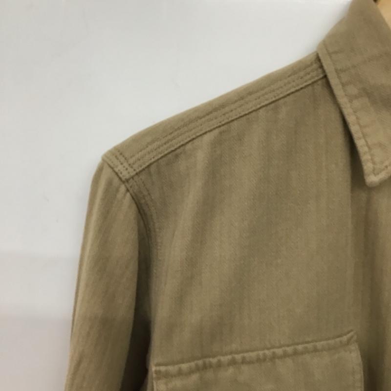ポロラルフローレン POLO RALPH LAUREN シャツ、ブラウス 長袖 長袖シャツ カラーシャツ ストライプシャツ S ストライプ ベージュ / ベージュ / beige メンズ USED 古着 中古 10158987