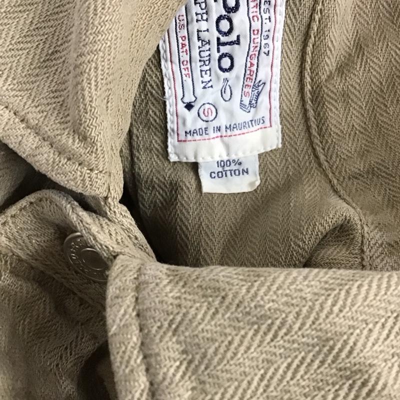 ポロラルフローレン POLO RALPH LAUREN シャツ、ブラウス 長袖 長袖シャツ カラーシャツ ストライプシャツ S ストライプ ベージュ / ベージュ / beige メンズ USED 古着 中古 10158987