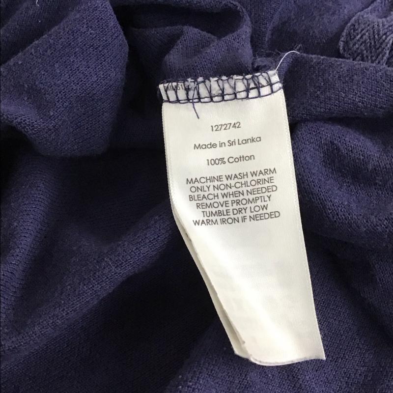 ポロバイラルフローレン Polo by RALPH LAUREN ポロシャツ 半袖 半袖ポロシャツ カラーシャツ 半袖カットソー S ロゴ、文字 紺 / ネイビー / navy メンズ USED 古着 中古 10158988