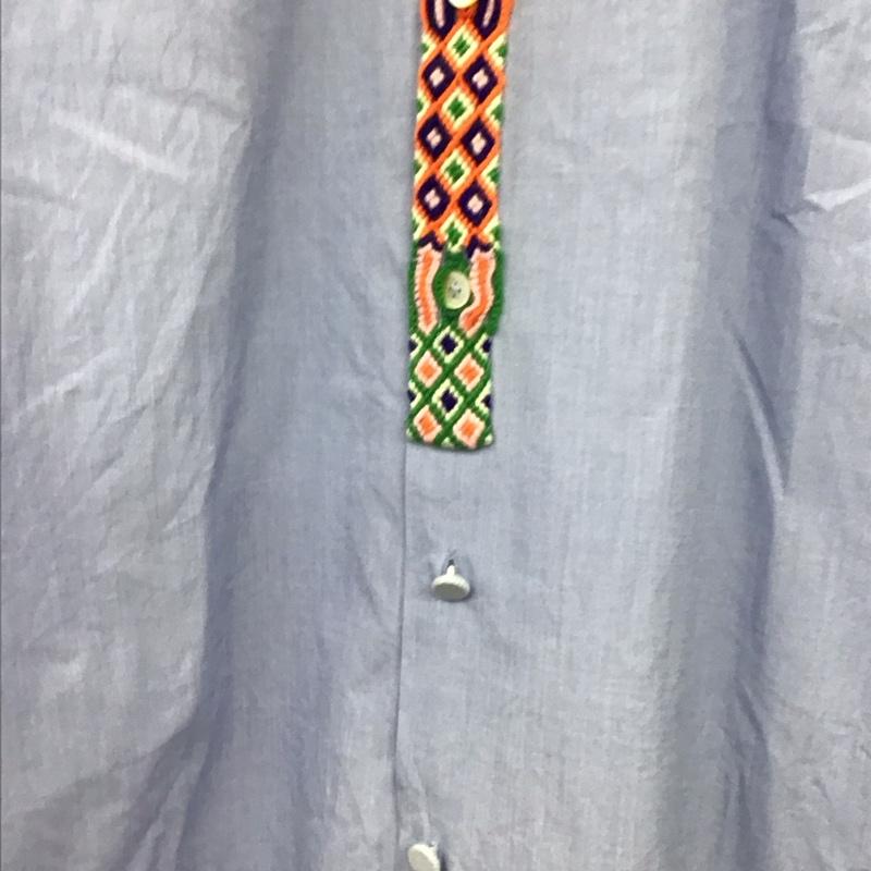 ポールスミス Paul Smith シャツ、ブラウス 長袖 長袖シャツ 無地シャツ カラーシャツ L 無地 水色 / ライトブルー / メンズ USED 古着 中古 10158990