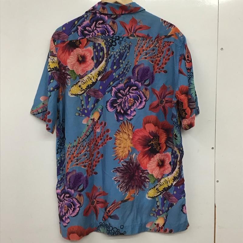 ポールスミス Paul Smith シャツ、ブラウス 半袖 半袖シャツ プリントシャツ L プリント マルチカラー / マルチカラー / multicolor メンズ USED 古着 中古 10158992