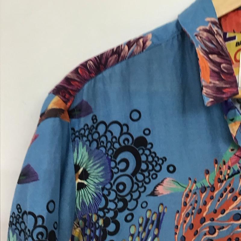 ポールスミス Paul Smith シャツ、ブラウス 半袖 半袖シャツ プリントシャツ L プリント マルチカラー / マルチカラー / multicolor メンズ USED 古着 中古 10158992