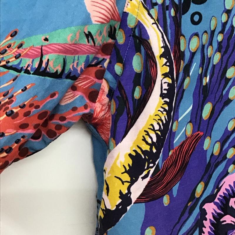 ポールスミス Paul Smith シャツ、ブラウス 半袖 半袖シャツ プリントシャツ L プリント マルチカラー / マルチカラー / multicolor メンズ USED 古着 中古 10158992