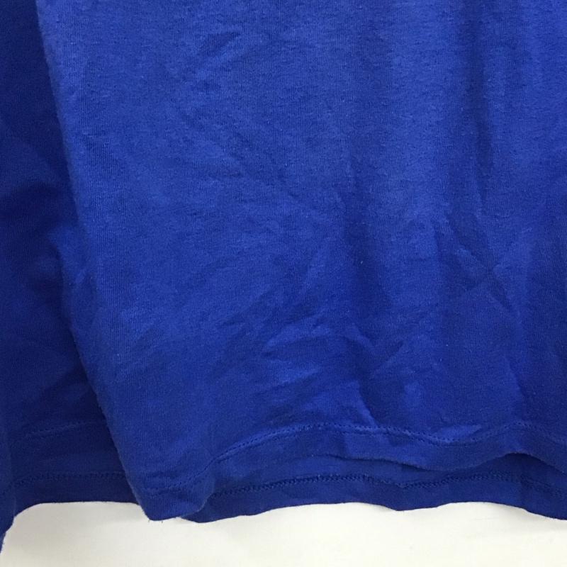 古着 USED Tシャツ 半袖 半袖カットソー プリントTシャツ クルーネックカットソー ロゴ、文字 青 / ブルー / blue メンズ USED 古着 中古 10158993