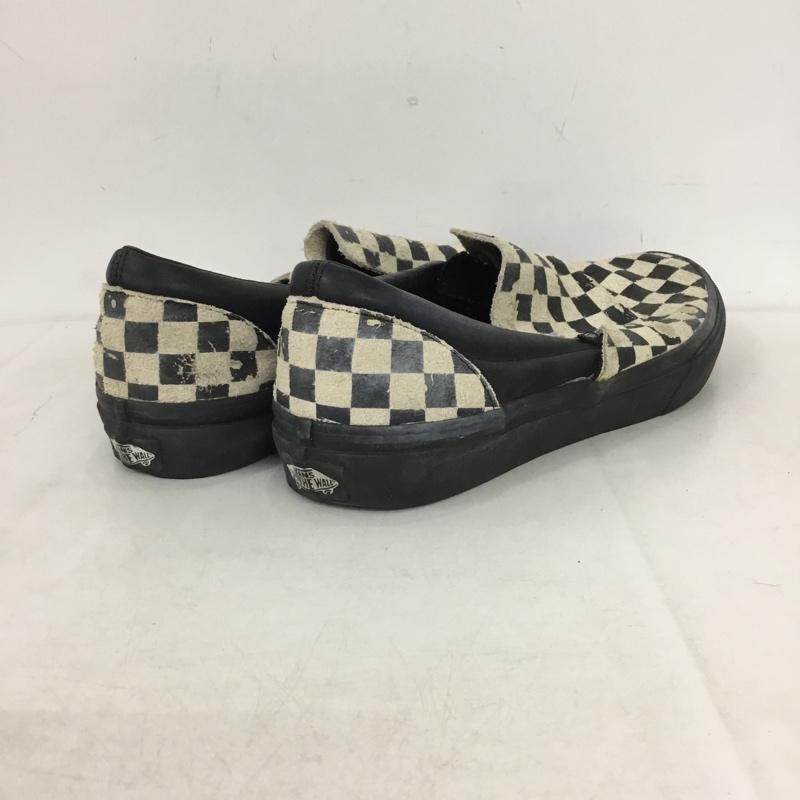 バンズ VANS スリッポン スリッポン V98CL NH N.HOOLYWOOD 568574-0002 27cm 27.0cm チェック 黒 / ブラック / black X アイボリー / アイボリー / メンズ USED 古着 中古 10158997