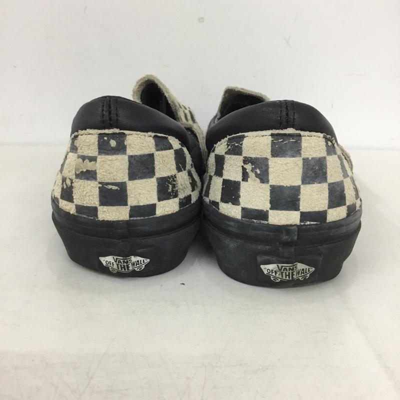 バンズ VANS スリッポン スリッポン V98CL NH N.HOOLYWOOD 568574-0002 27cm 27.0cm チェック 黒 / ブラック / black X アイボリー / アイボリー / メンズ USED 古着 中古 10158997