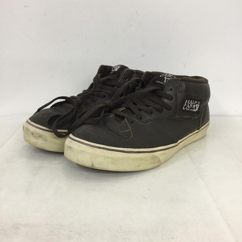 バンズ VANS スニーカー スニーカー HALF CAB US9 US：9 ロゴ、文字 茶 / ブラウン / brown メンズ USED 古着 中古 10158999