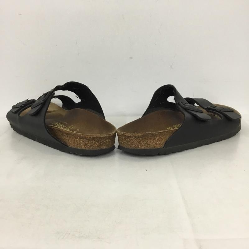 ビルケンシュトック BIRKENSTOCK サンダル サンダル コンフォートサンダル 42 27cm 27.0cm 無地 黒 / ブラック / black メンズ USED 古着 中古 10159000